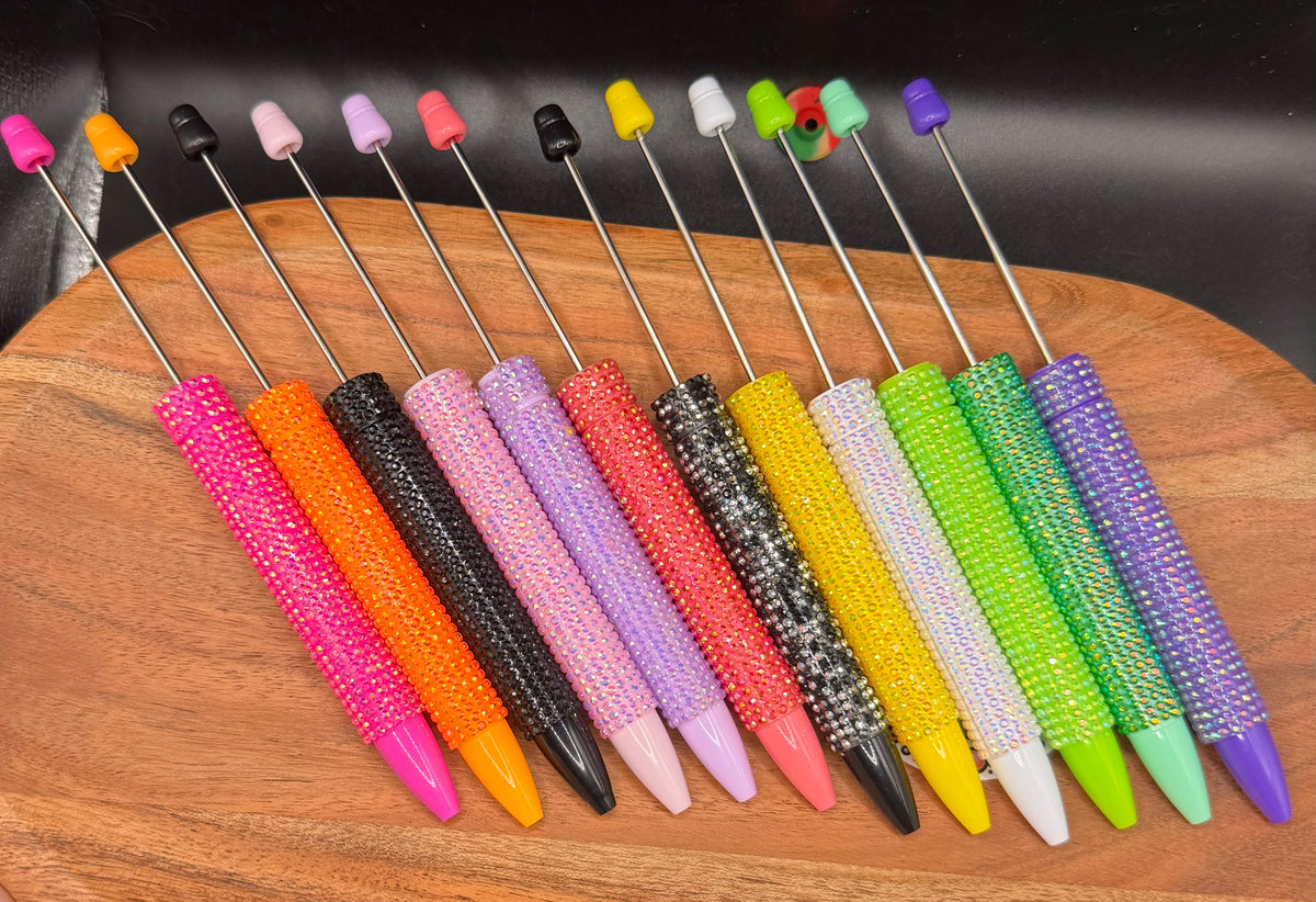 Rhinestone Beadable Pen