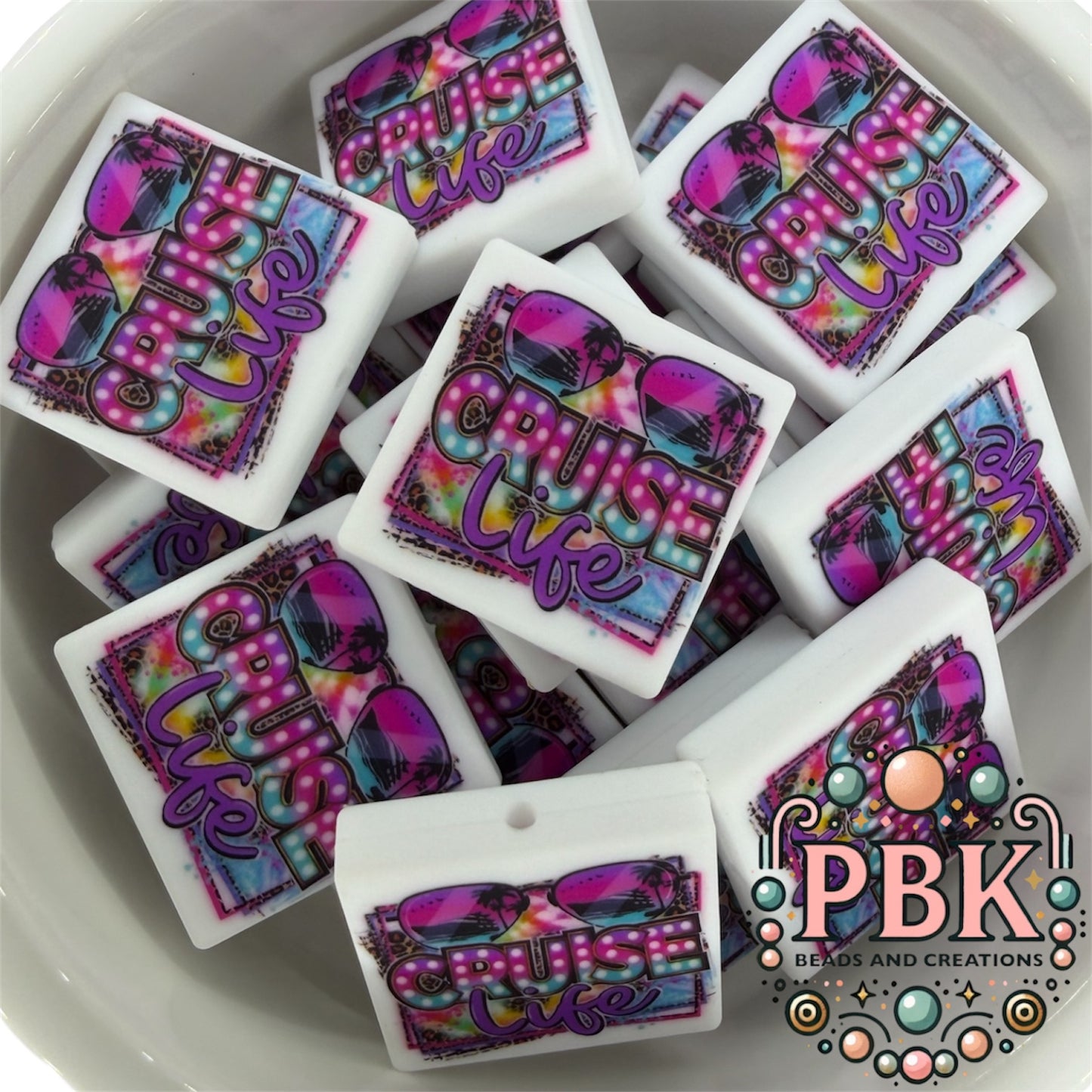 Cruise Life- EXCLUSIVE TO PBK- Silicone Focal Bead