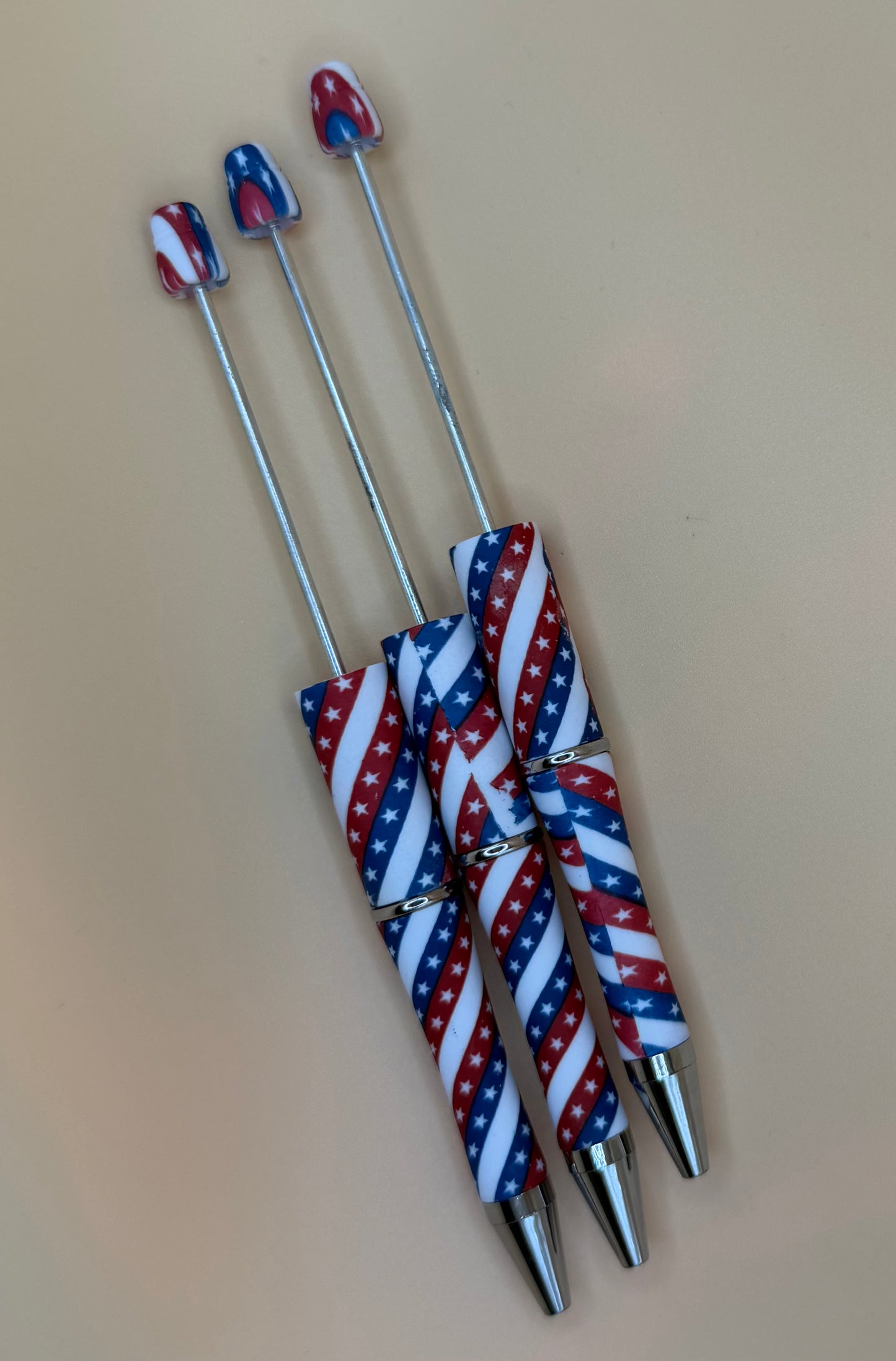 Stars & Stripes Print- Beadable Pen