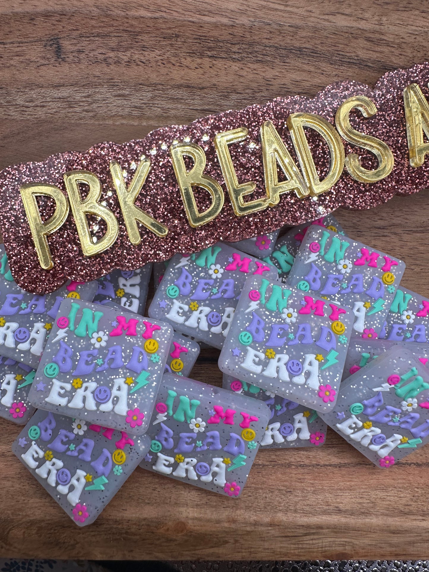 In My Bead Era- EXCLUSIVE TO PBK- Silicone Focal Bead