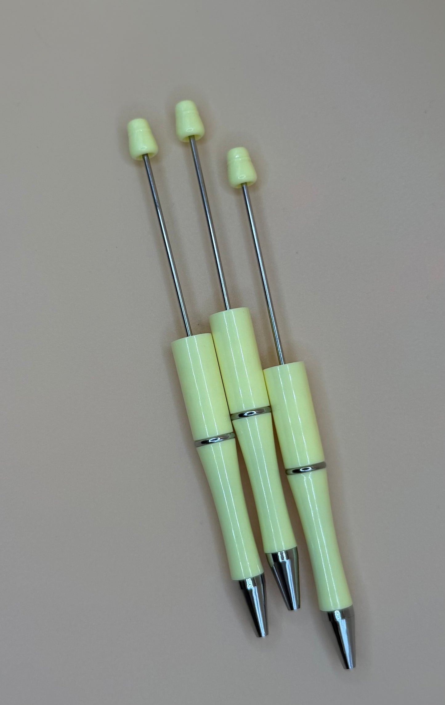 Light Yellow- Beadable Pen