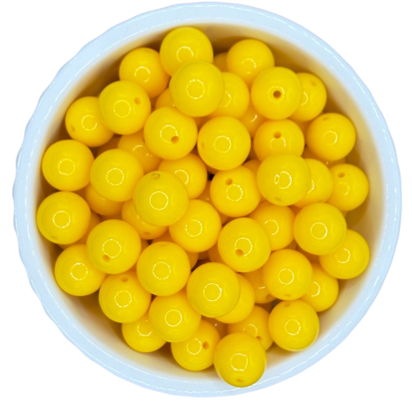 Sunshine Yellow- Liquid Silicone Bead 15mm