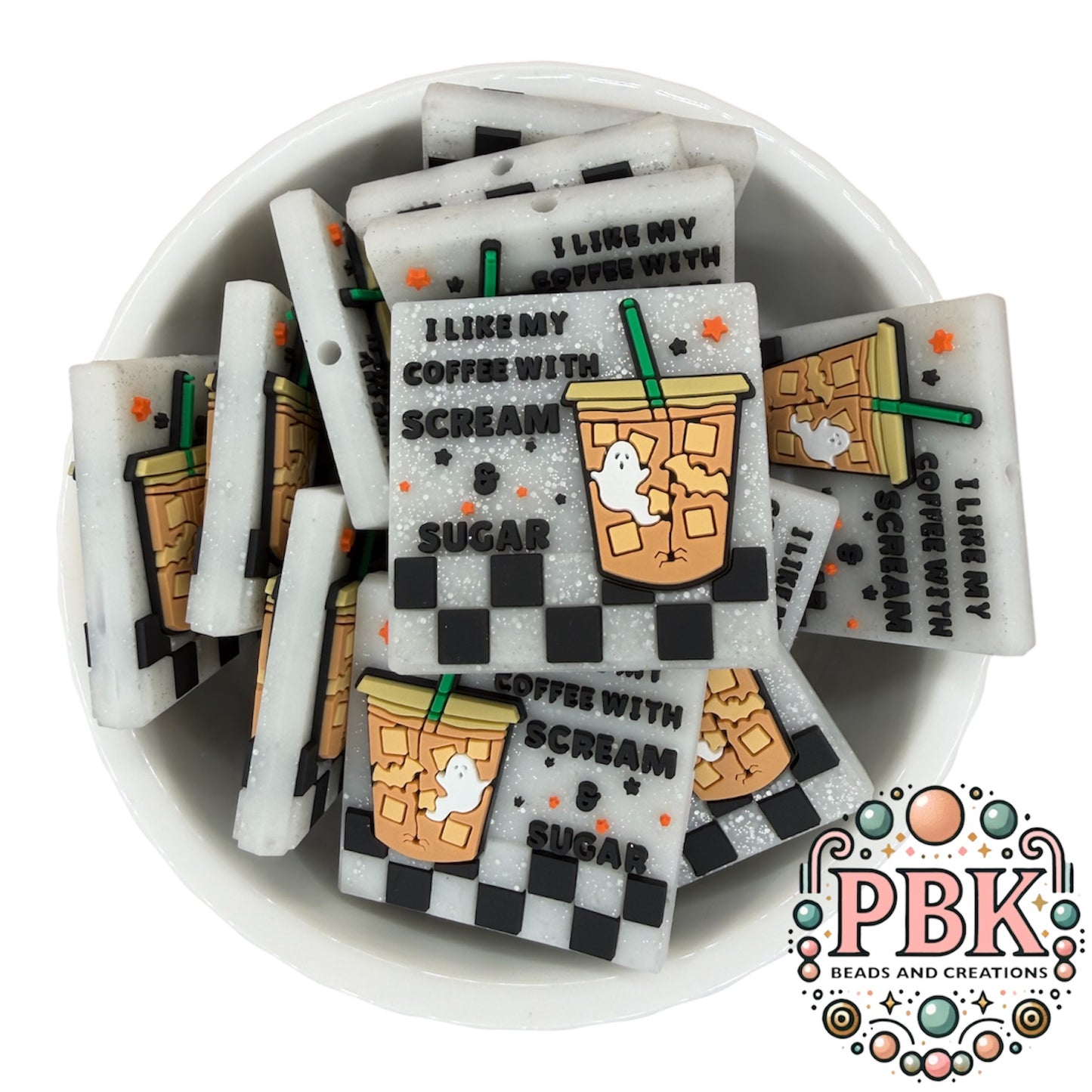 Scream & Sugar - EXCLUSIVE TO PBK- Silicone Focal Bead