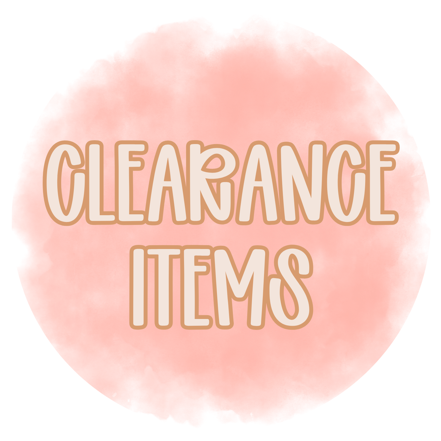 CLEARANCE ITEMS