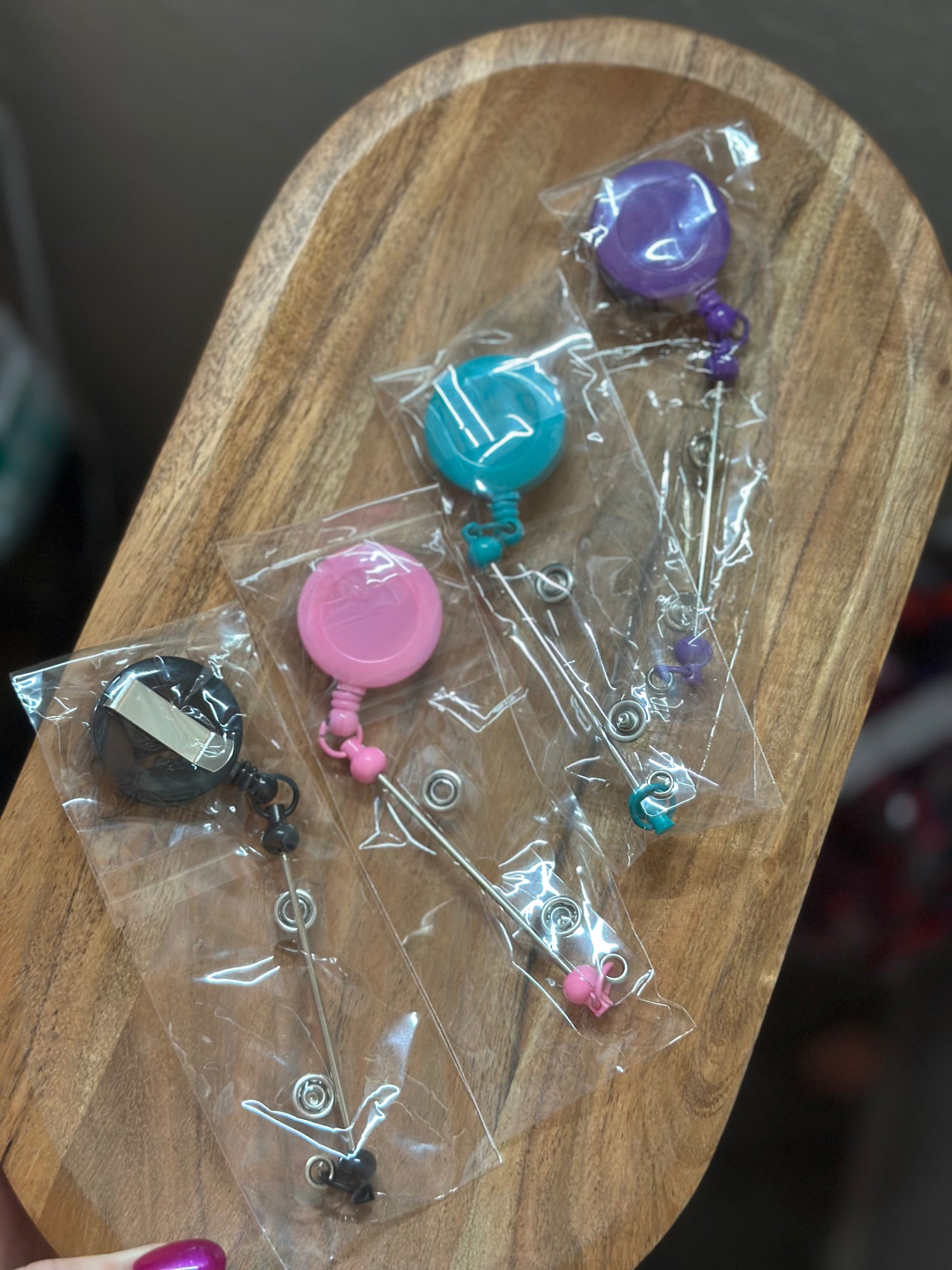 Badge Reels- Beadable