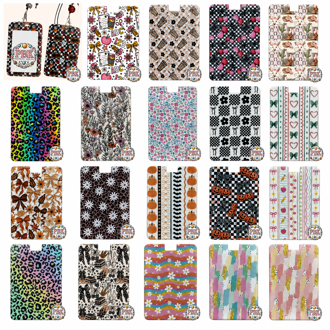 ID BADGE HOLDERS * Exclusive to PBK *