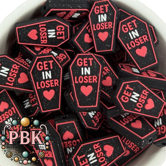 Get in Loser- EXCLUSIVE TO PBK- Silicone Focal Bead