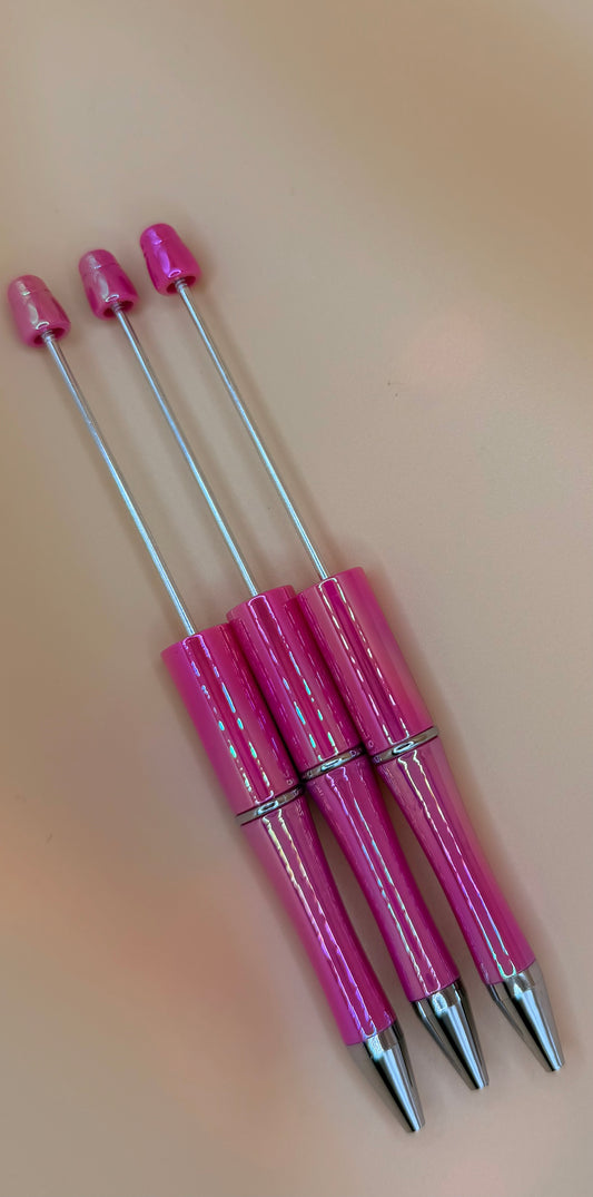 Magenta Opal-Beadable Pen
