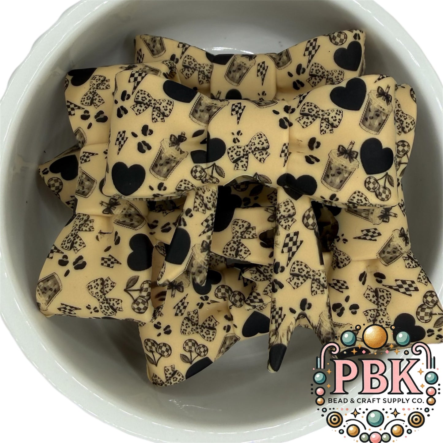 Big Bow- Checkered & Leopard - Exclusive to PBK