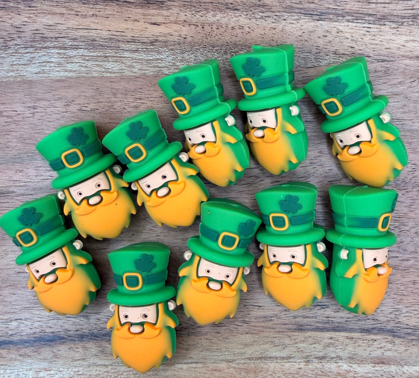 3D Leprechaun- Silicone Focal Bead