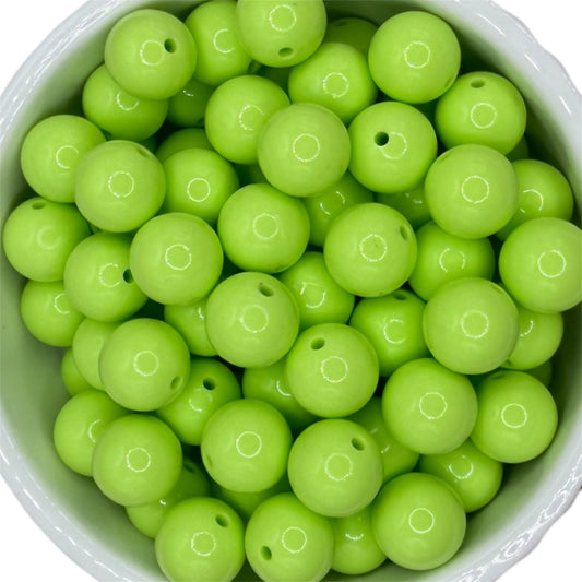 Melon- Liquid Silicone Bead 15mm