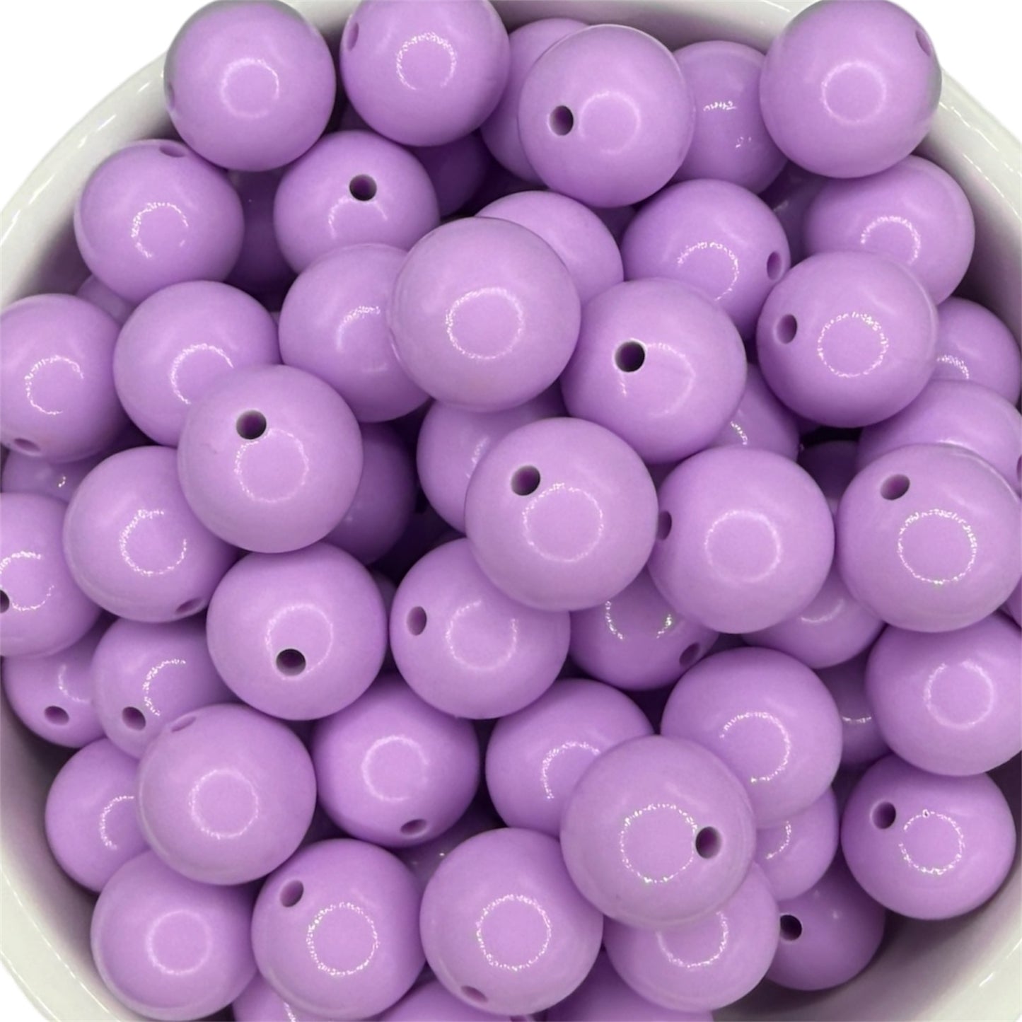 Light Purple- Liquid Silicone Bead 15mm