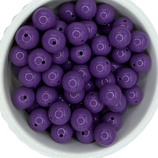 Purple Punch- Liquid Silicone Bead 15mm