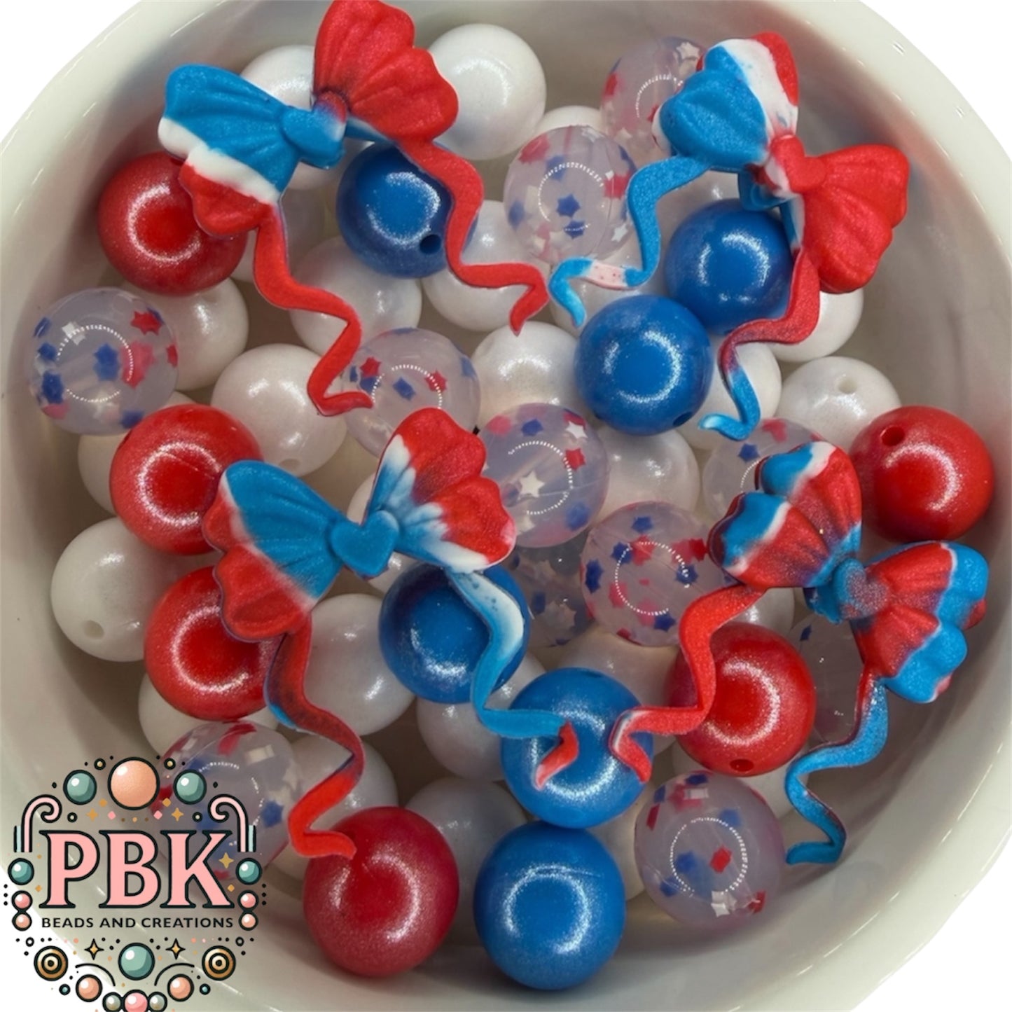 Bow with Tails (RWB Shimmer) - EXCLUSIVE TO PBK