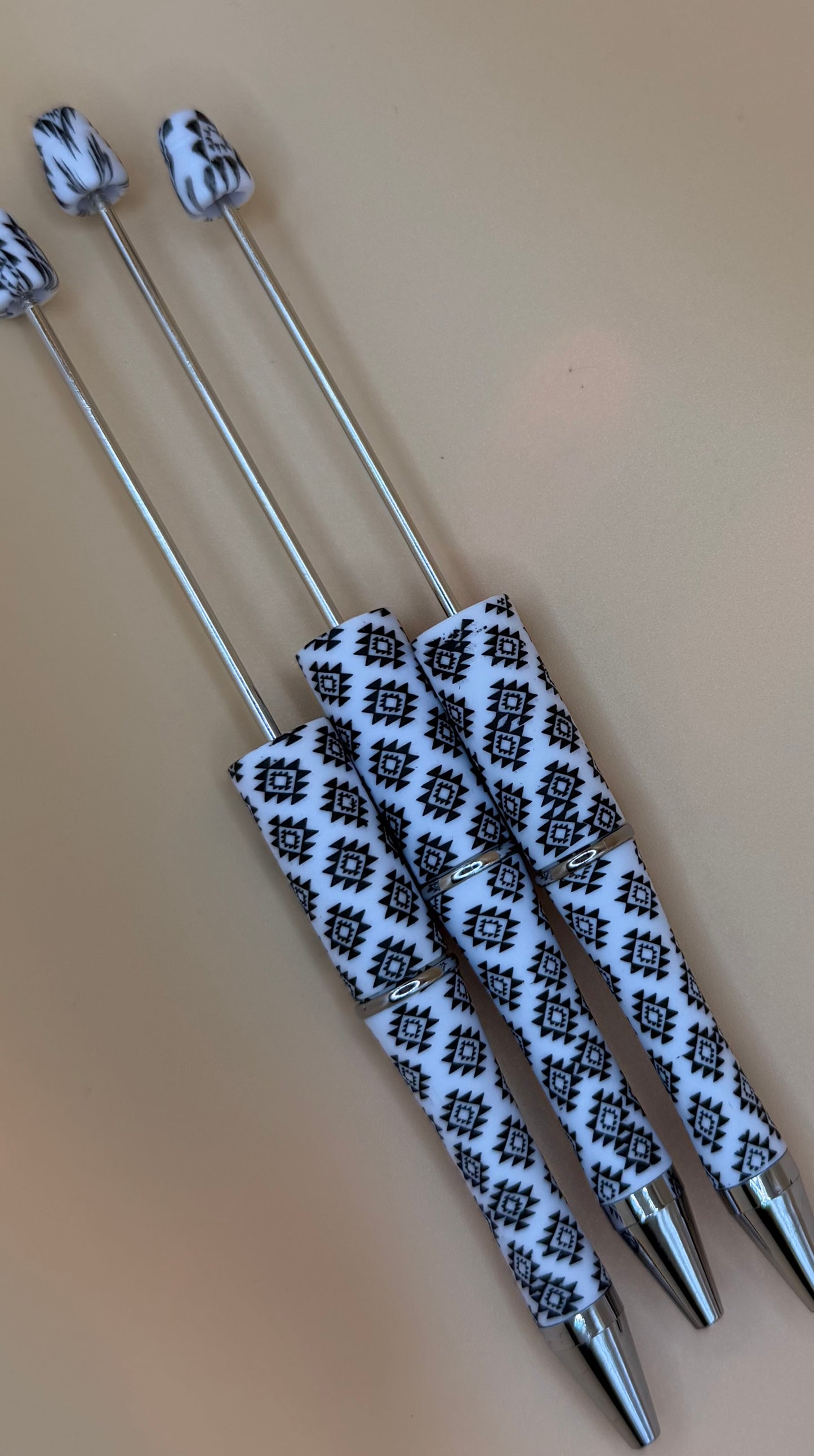 Aztec Print- Beadable Pen