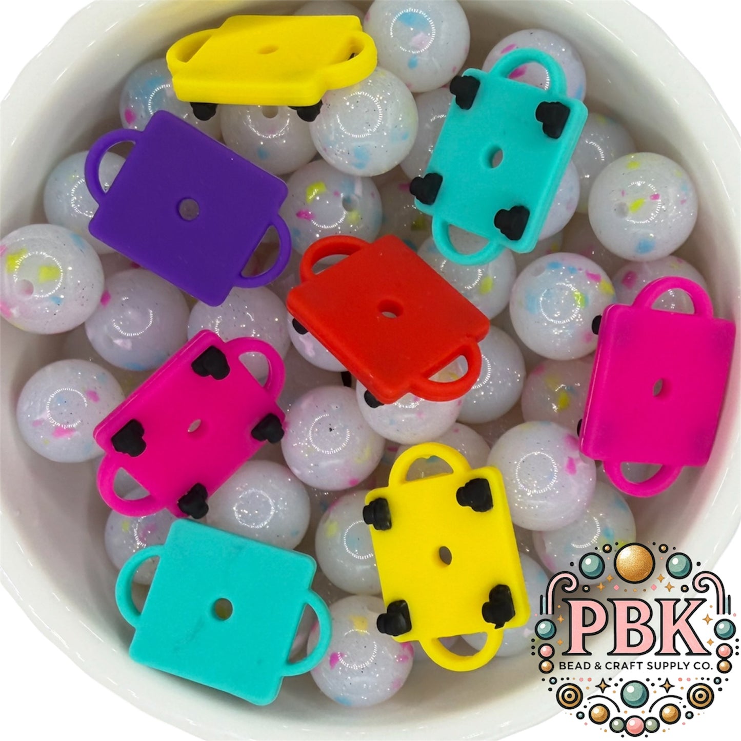 3D Nostalgic Scooter- Silicone focal bead- EXCLUSIVE TO PBK & KENTUCKIANA