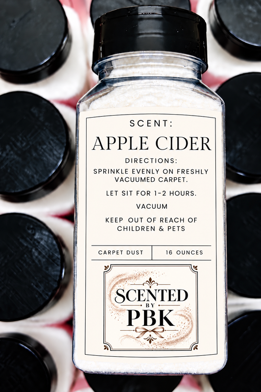 16oz. Carpet Dust- Apple Cider