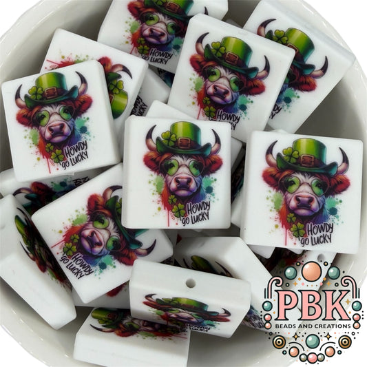 Howdy Go Lucky- EXCLUSIVE TO PBK- Silicone Focal Bead