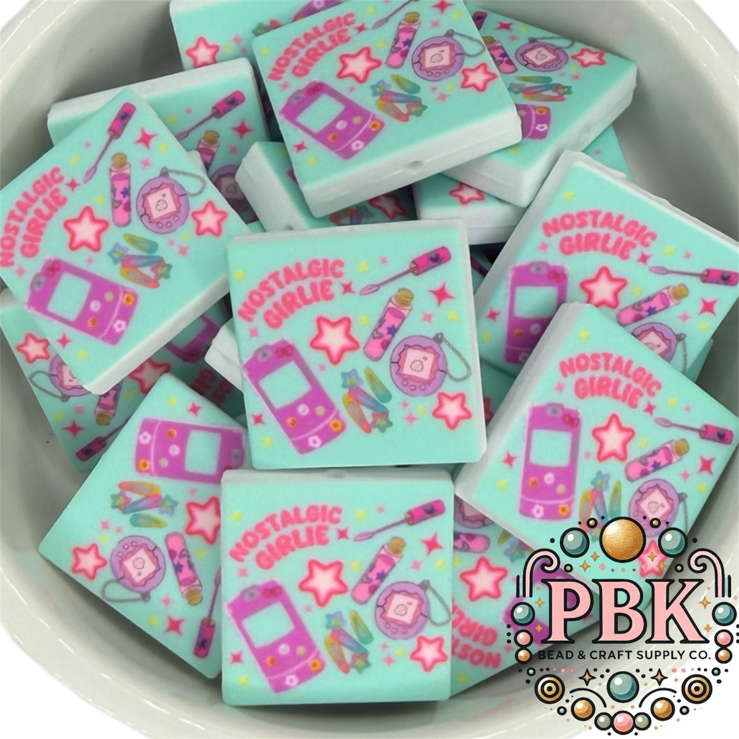 Nostalgic Girlie- EXCLUSIVE TO PBK- Silicone Focal Bead