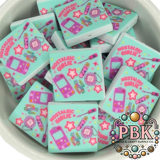 Nostalgic Girlie- EXCLUSIVE TO PBK- Silicone Focal Bead