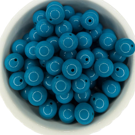 Blueberry- Liquid Silicone Bead 15mm