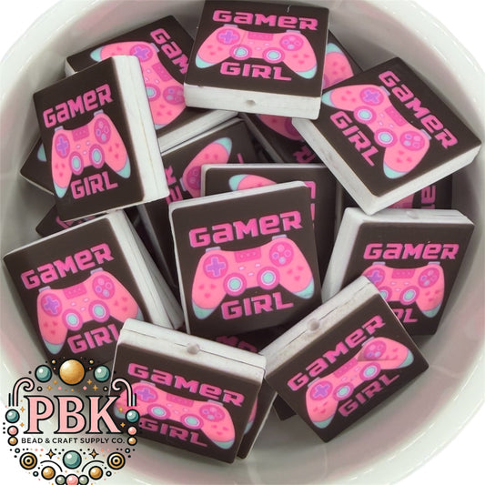 Gamer Girl- EXCLUSIVE TO PBK- Silicone Focal Bead