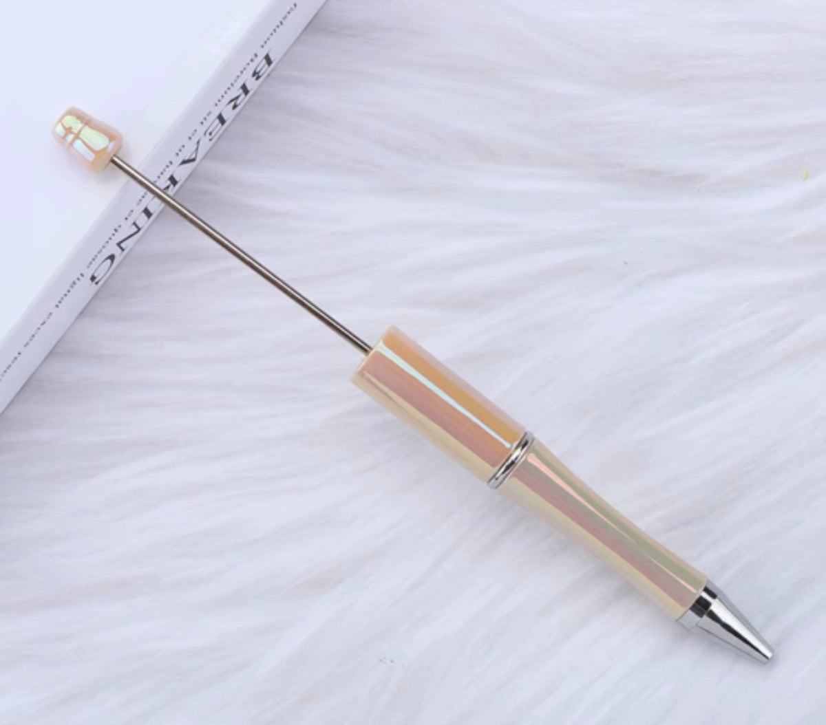 Tan Opal -Beadable Pen