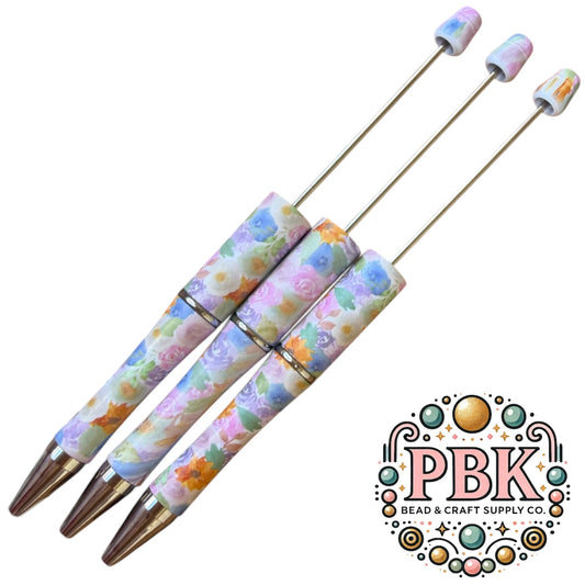 Floral Print Pen- EXCLUSIVE (matches custom state focals & 15mm)