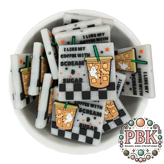 Scream & Sugar - EXCLUSIVE TO PBK- Silicone Focal Bead
