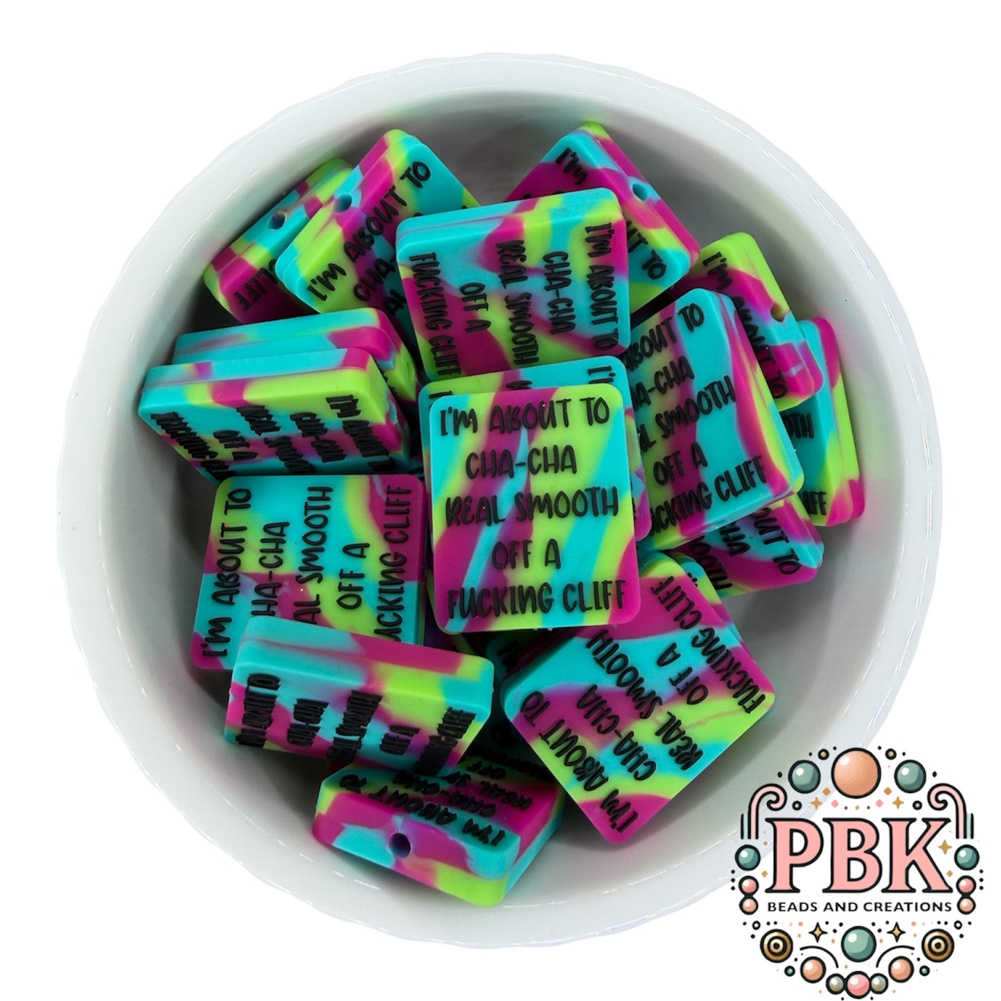 Cha-Cha Real Smooth- EXCLUSIVE TO PBK- Silicone Focal Bead