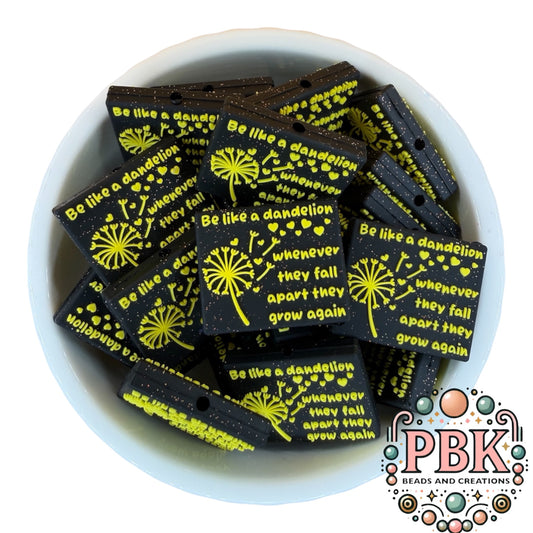 Be like a Dandelion - EXCLUSIVE TO PBK- Silicone Focal Bead