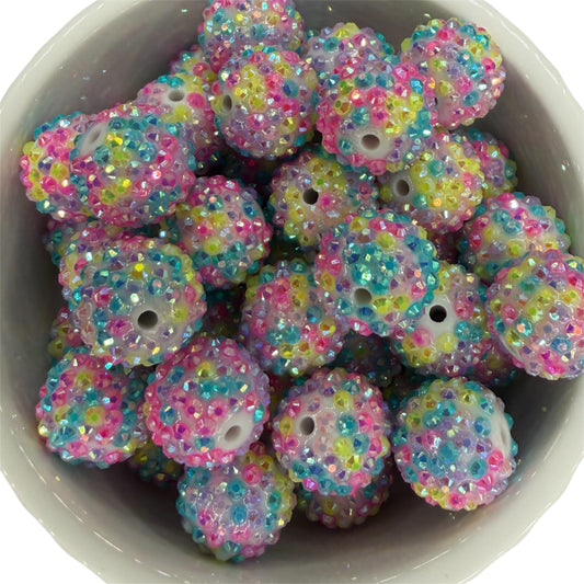 Confetti- Rhinestone Acrylic 20mm